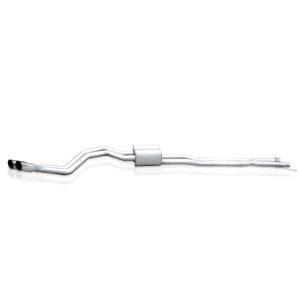 Ford F-350 Performance Exhaust - Stainless Works - Cat Back with X-Pipe and Dual S-Tube Mufflers - Polished - `11-`16 Ford F-350 Performance Exhaust - Stainless Works - Cat Back with X-Pipe and Dual S-Tube Mufflers - Polished - `11-`16